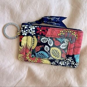 Vintage Vera Bradley Zip ID Case in Signature Cotton